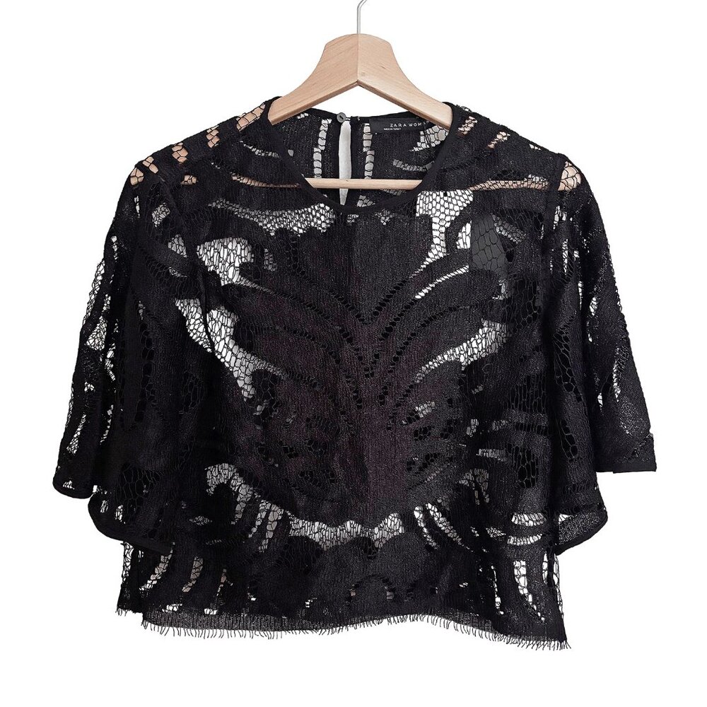 🚫SOLD🚫 ZARA Lace Top 4886/070